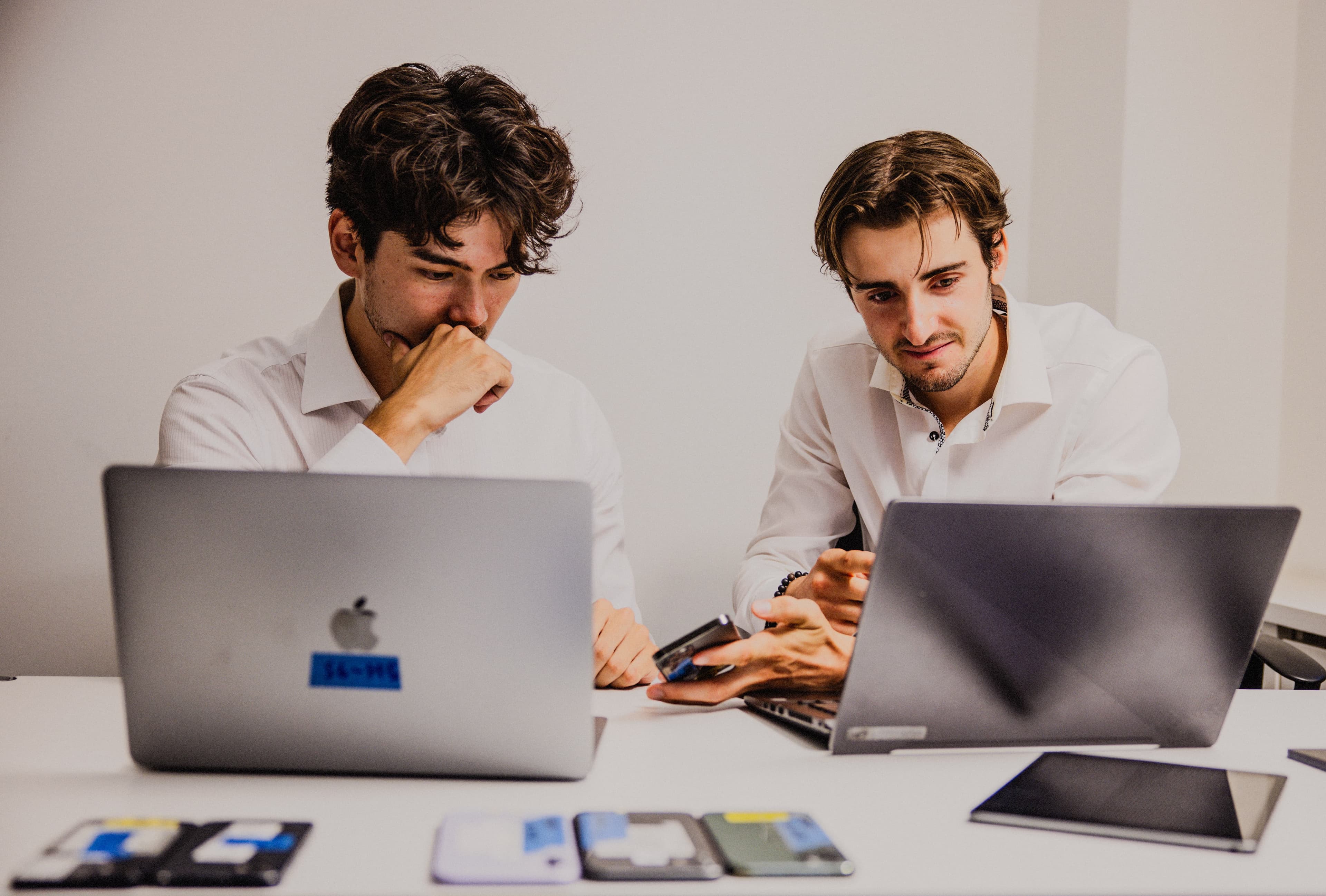 Calvin Beigley & Luc Hugentobler — founders of Peak Intelligence